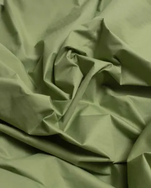 3m Coated Herringbone Pastel Green dry wax cotton