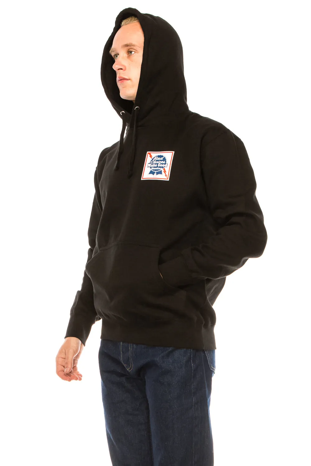 BAD CHOICES MAKE GOOD STORIES ZIP UP HOODIE