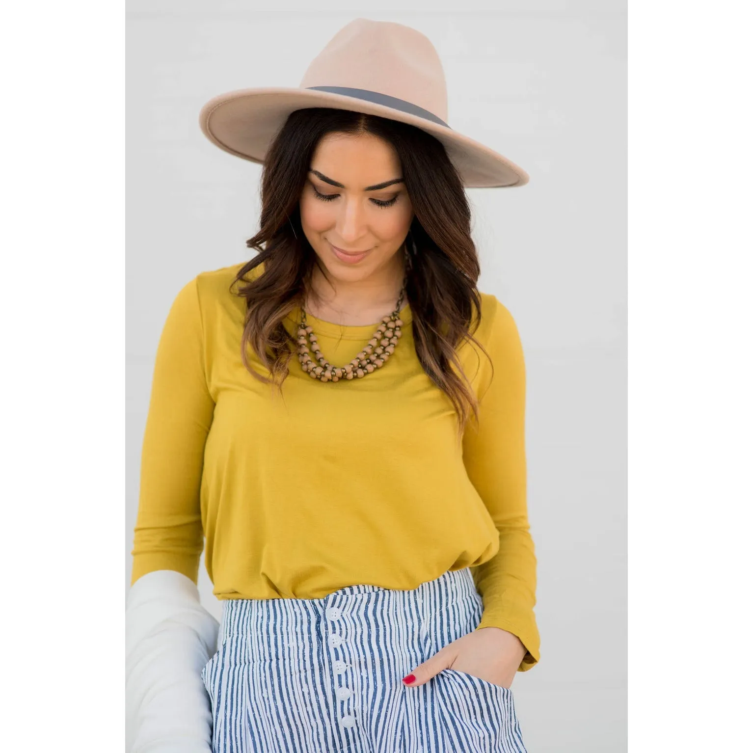 Betsey's Long Sleeve Basic Tee