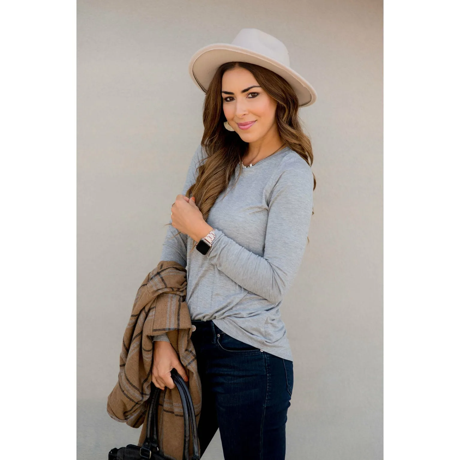 Betsey's Long Sleeve Basic Tee
