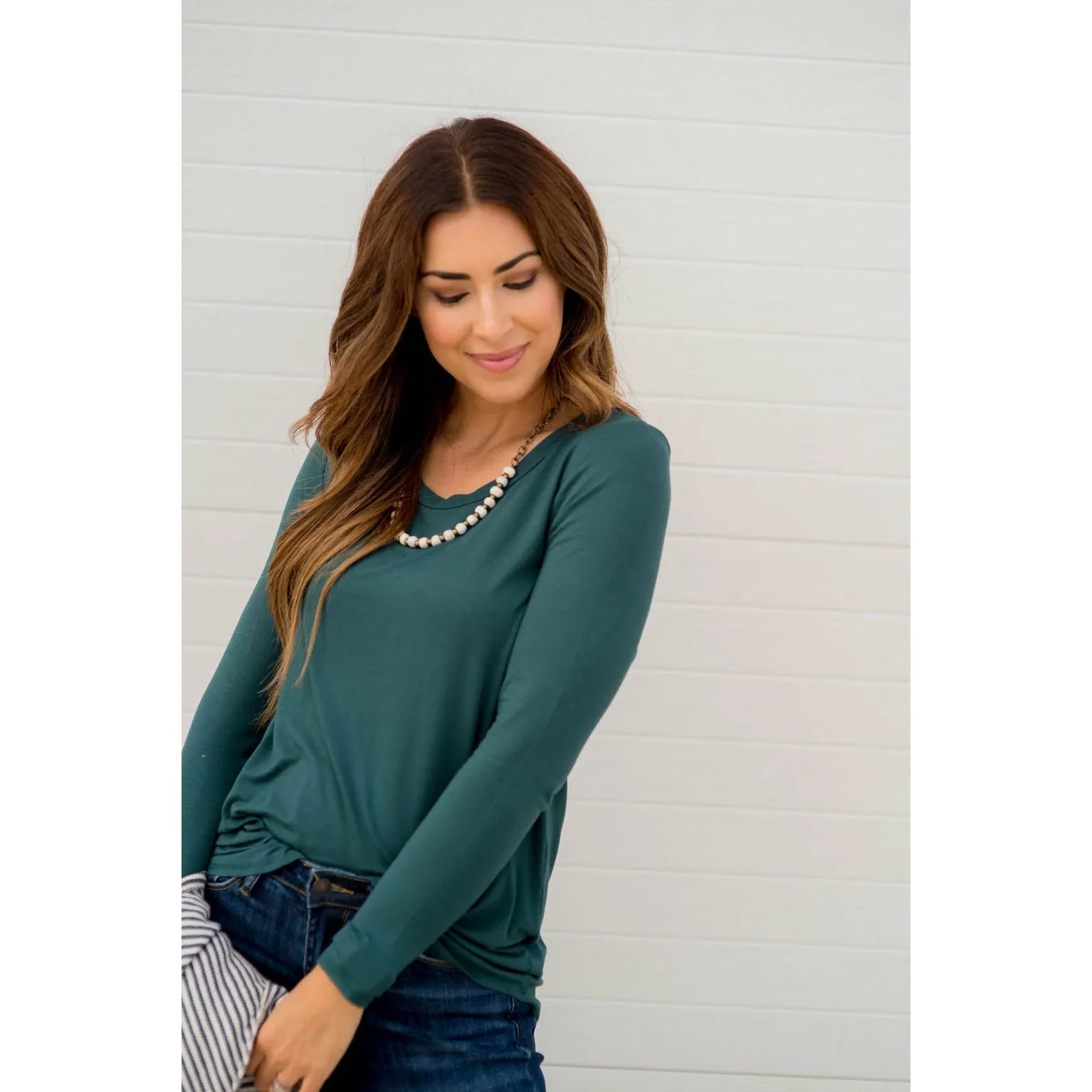 Betsey's Long Sleeve Basic Tee