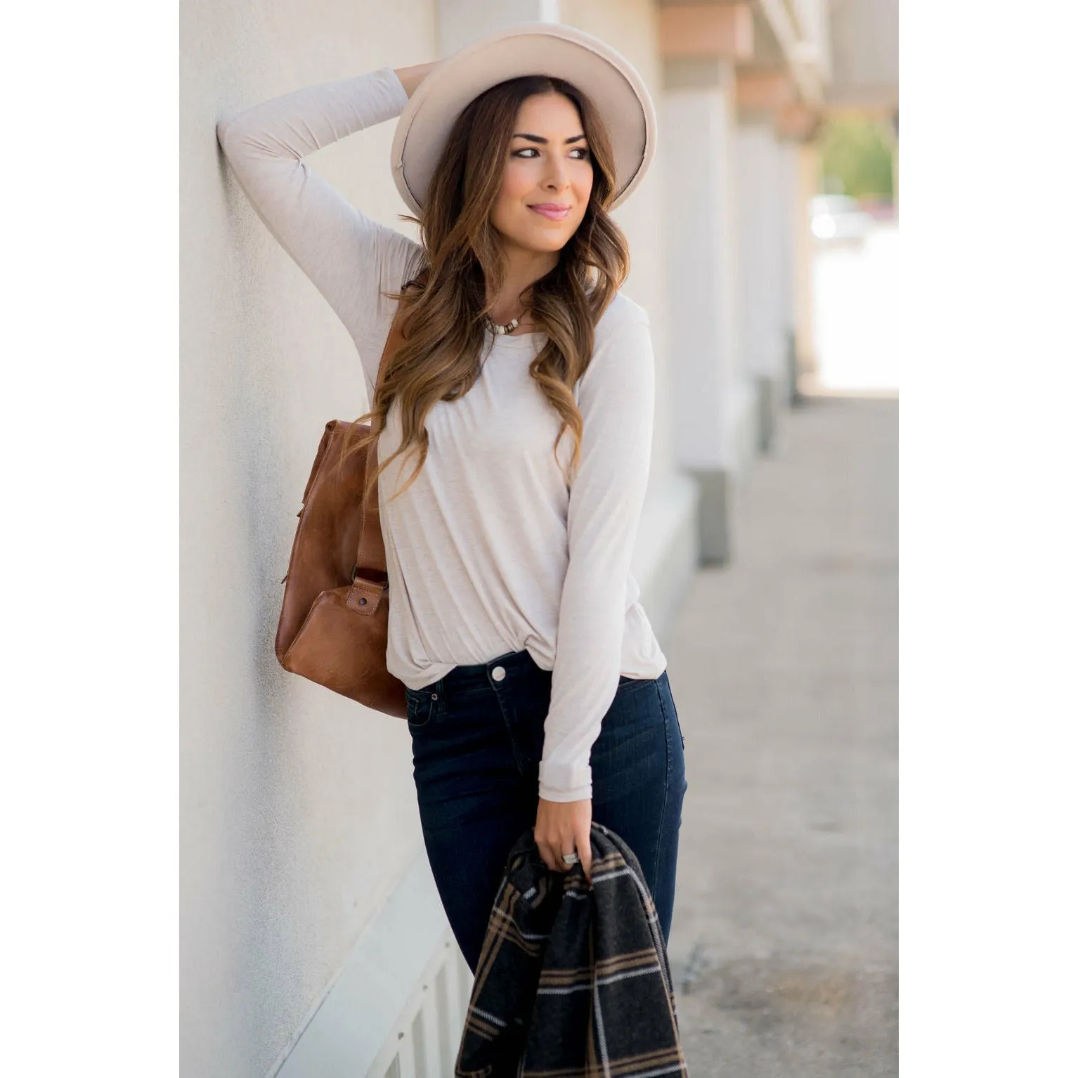 Betsey's Long Sleeve Basic Tee