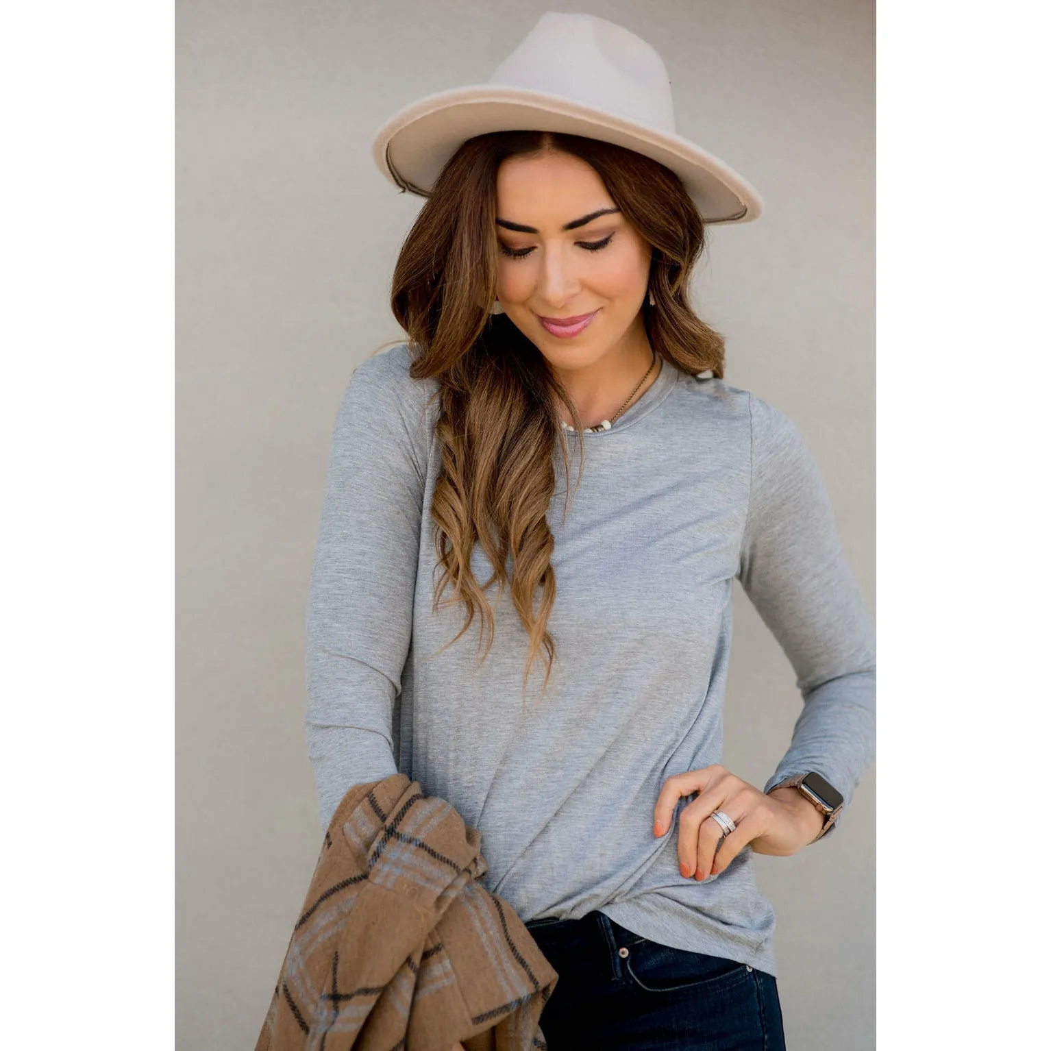 Betsey's Long Sleeve Basic Tee