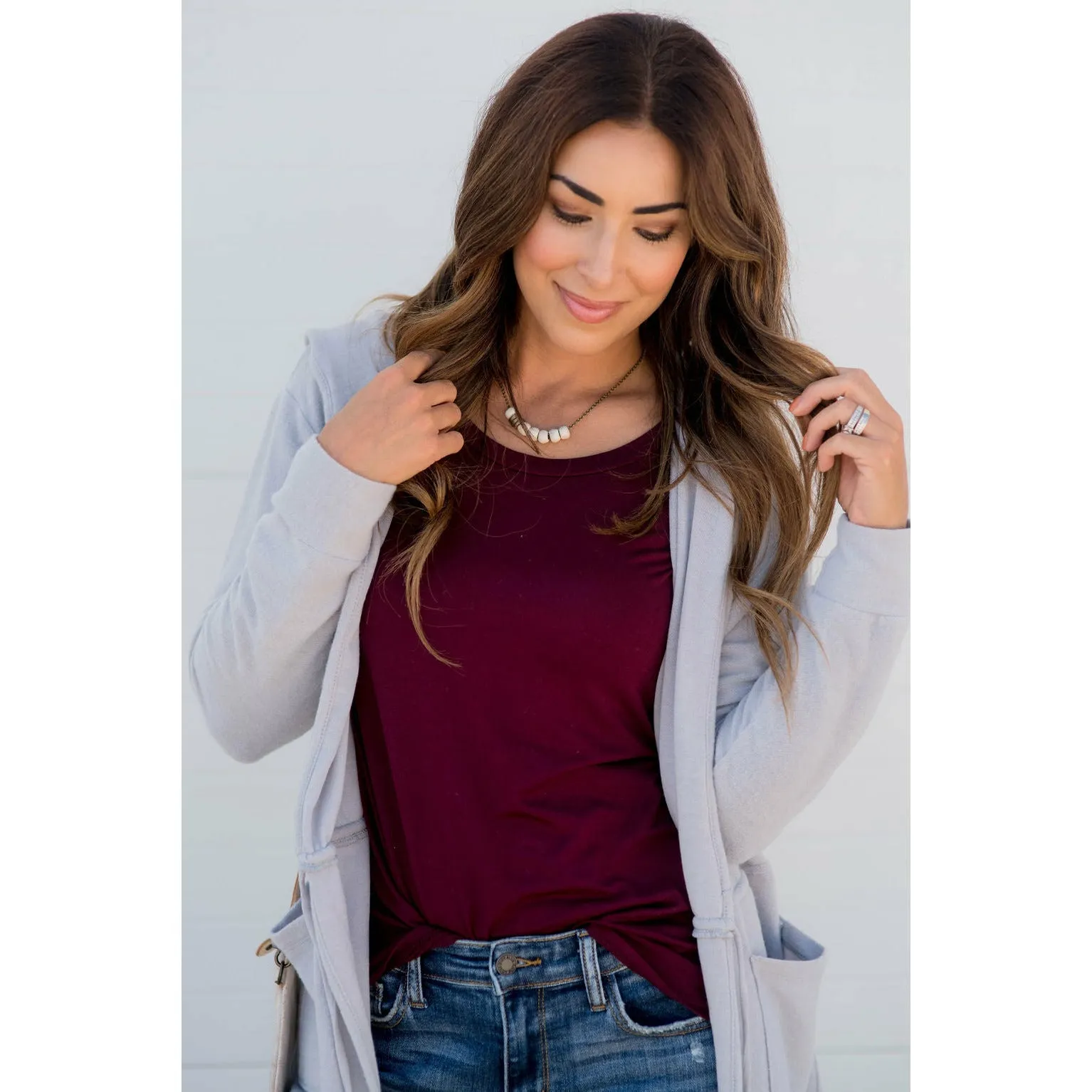 Betsey's Long Sleeve Basic Tee