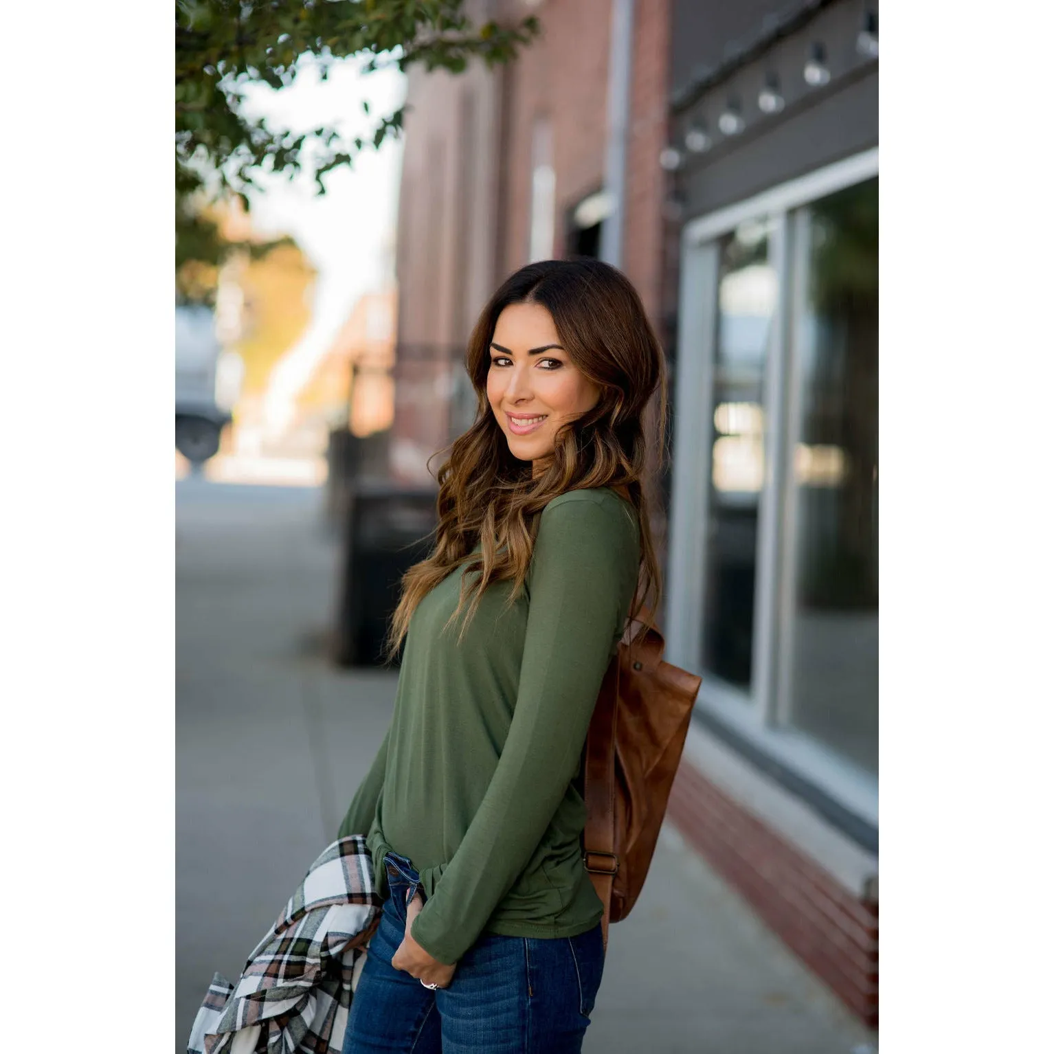 Betsey's Long Sleeve Basic Tee