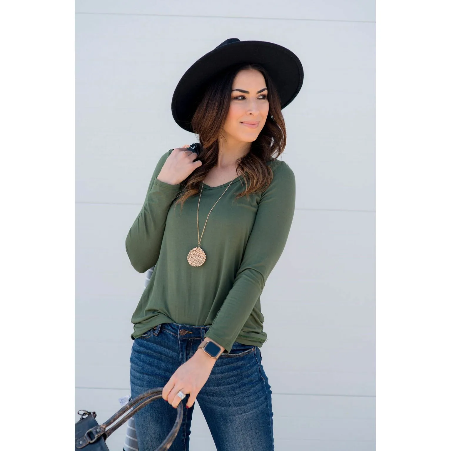 Betsey's Long Sleeve Basic Tee