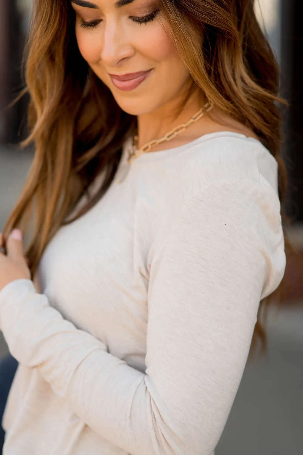Betsey's Long Sleeve Basic Tee