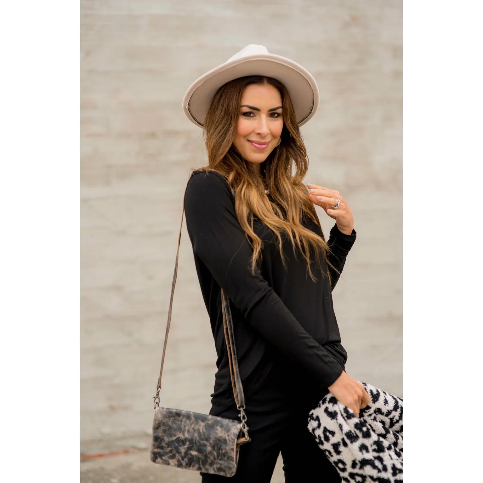 Betsey's Long Sleeve Basic Tee