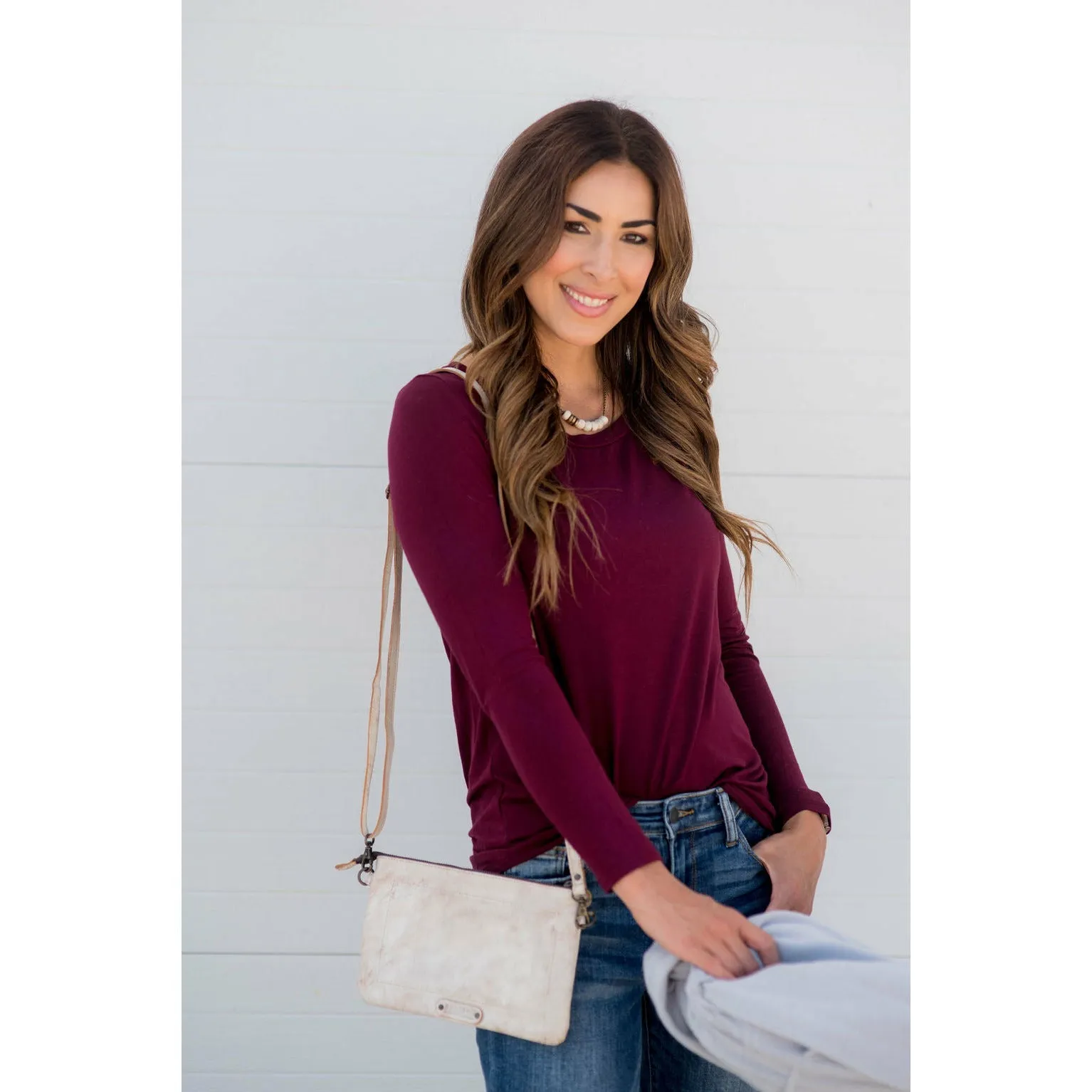 Betsey's Long Sleeve Basic Tee