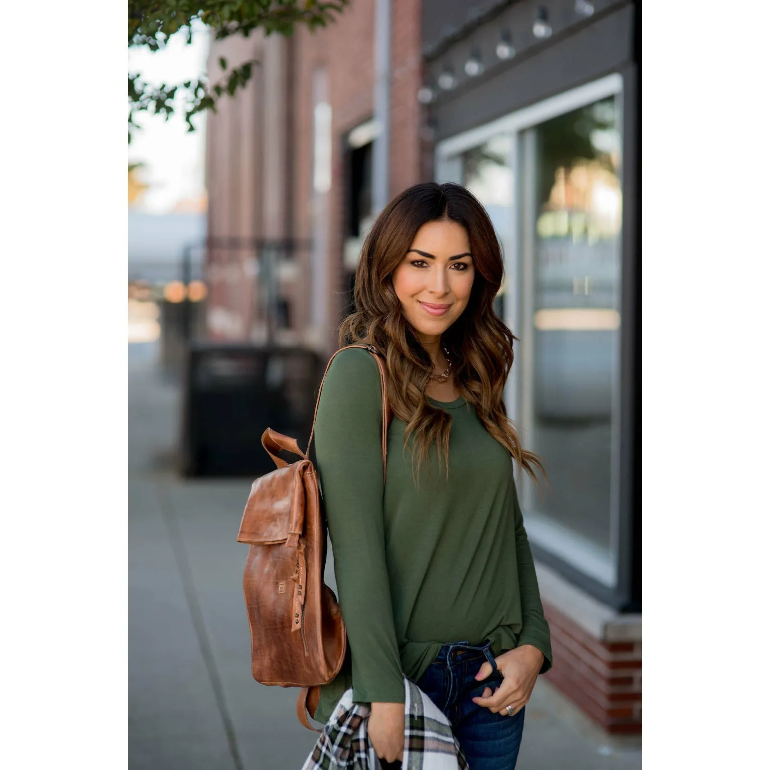 Betsey's Long Sleeve Basic Tee