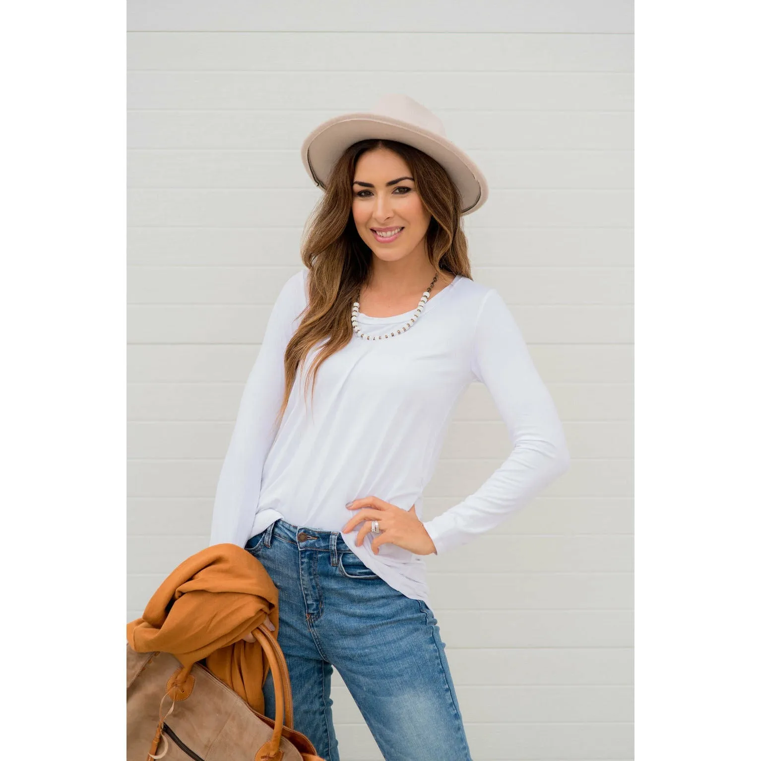 Betsey's Long Sleeve Basic Tee