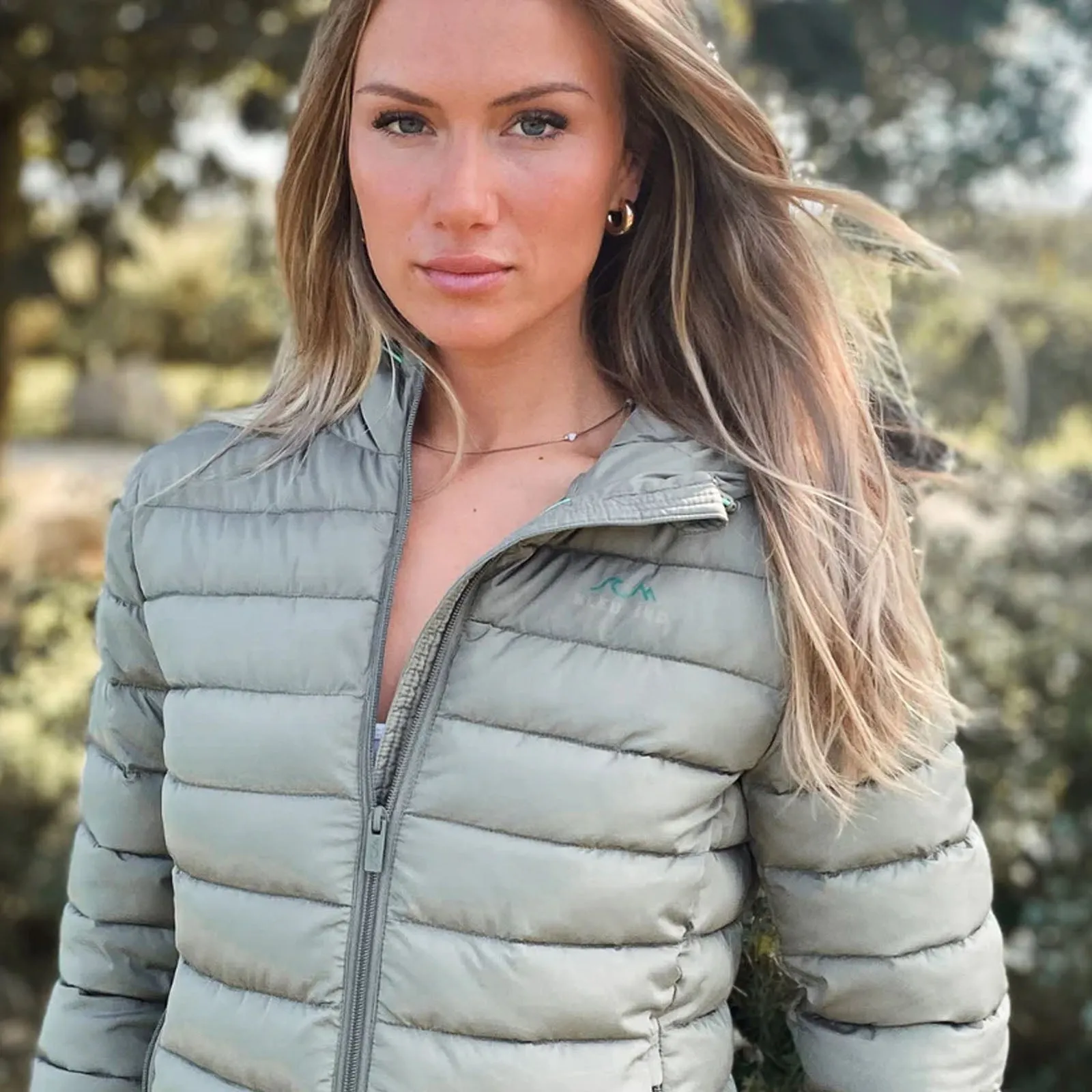 Bleubird Womens Tabor Water Resistant Packable Padded Coat