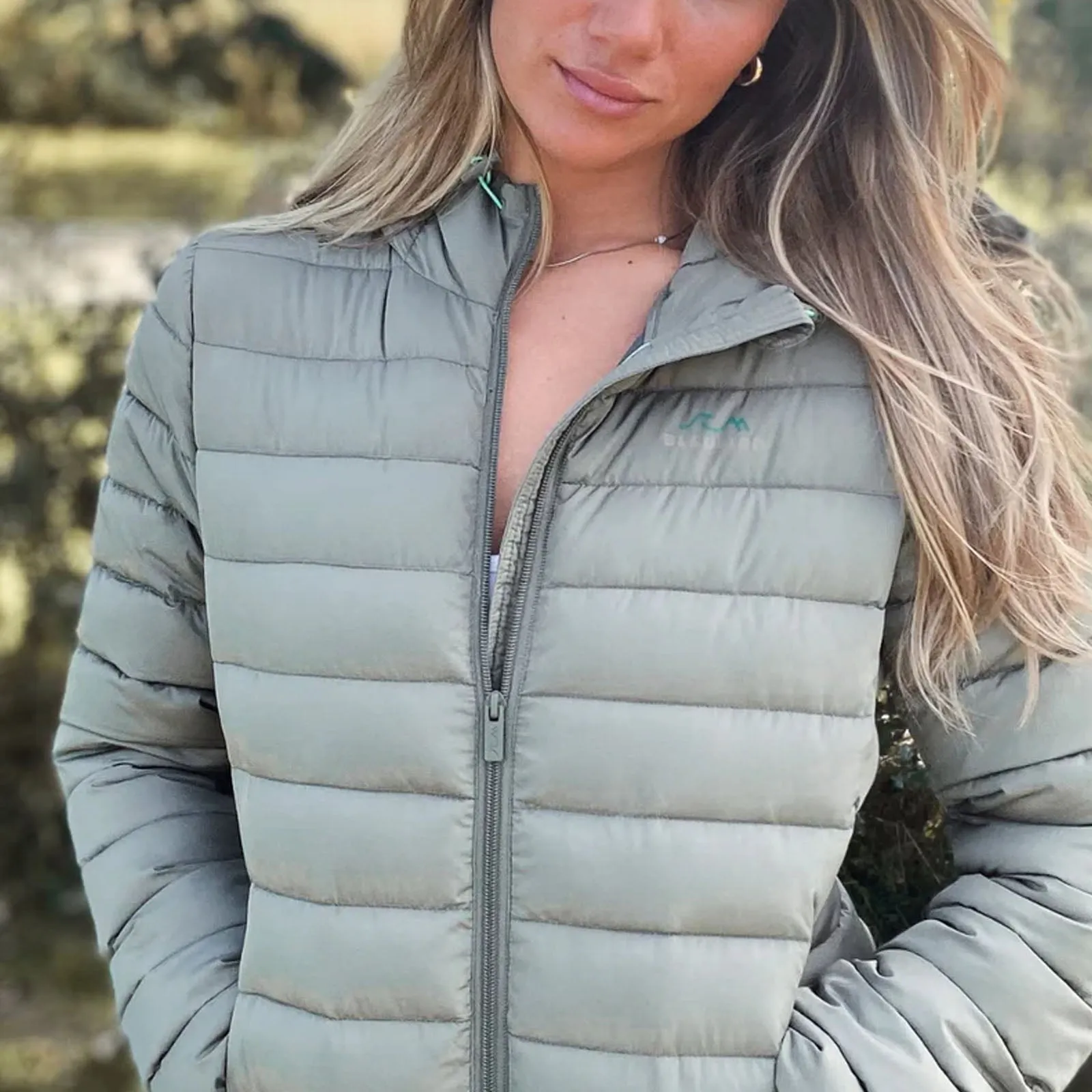 Bleubird Womens Tabor Water Resistant Packable Padded Coat