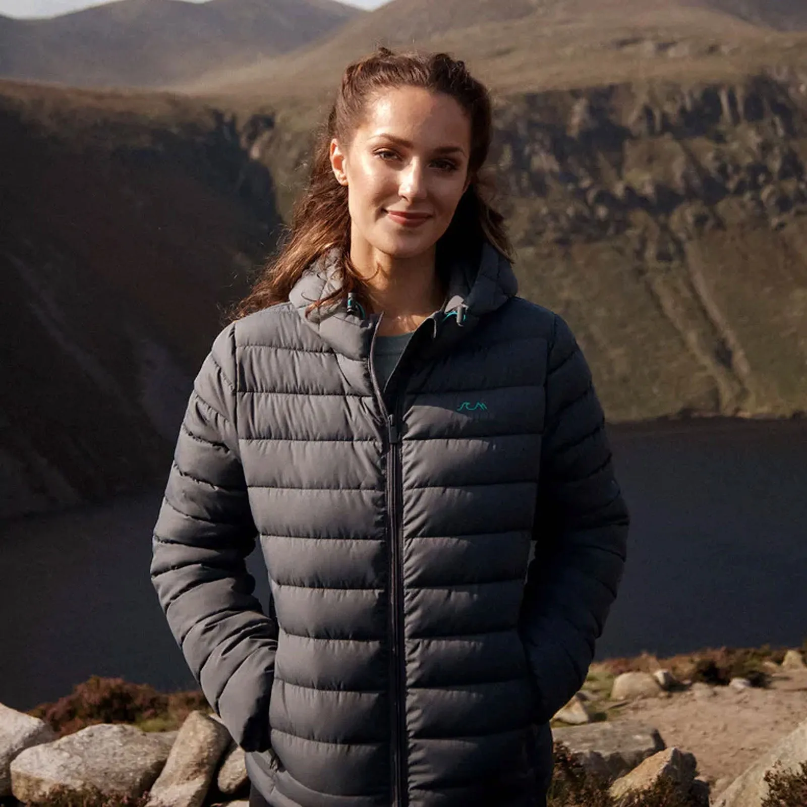 Bleubird Womens Tabor Water Resistant Packable Padded Coat