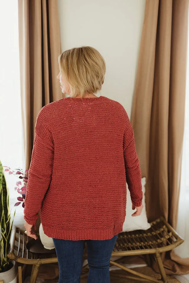 Cable Chenille Sweater