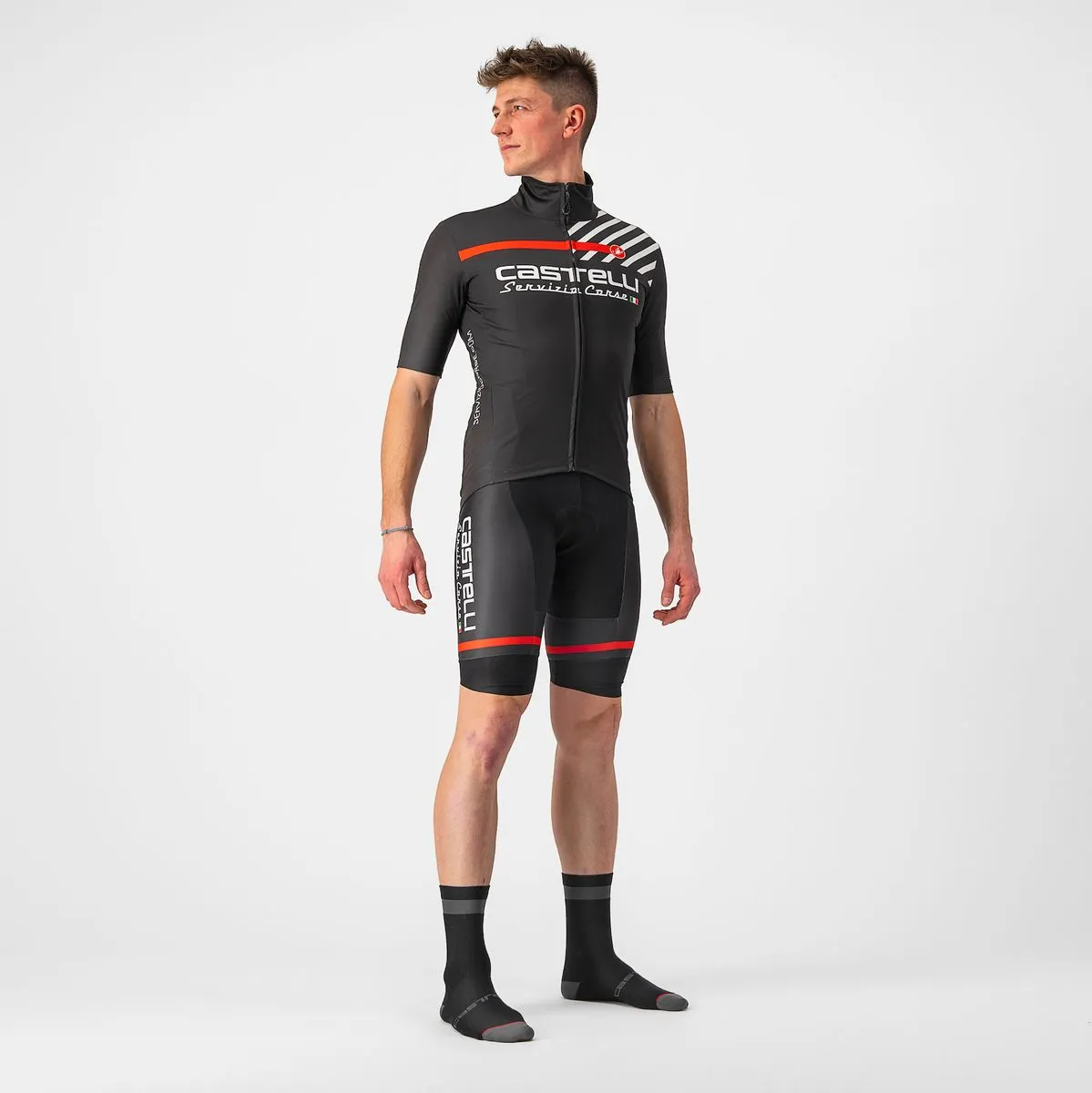 Castelli Custom Equipe Short Sleeve Men's Jacket