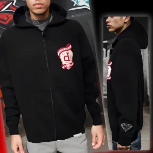 ^DIAMOND SUPPLY CO.^ (BLACK) ZIP UP HOODY