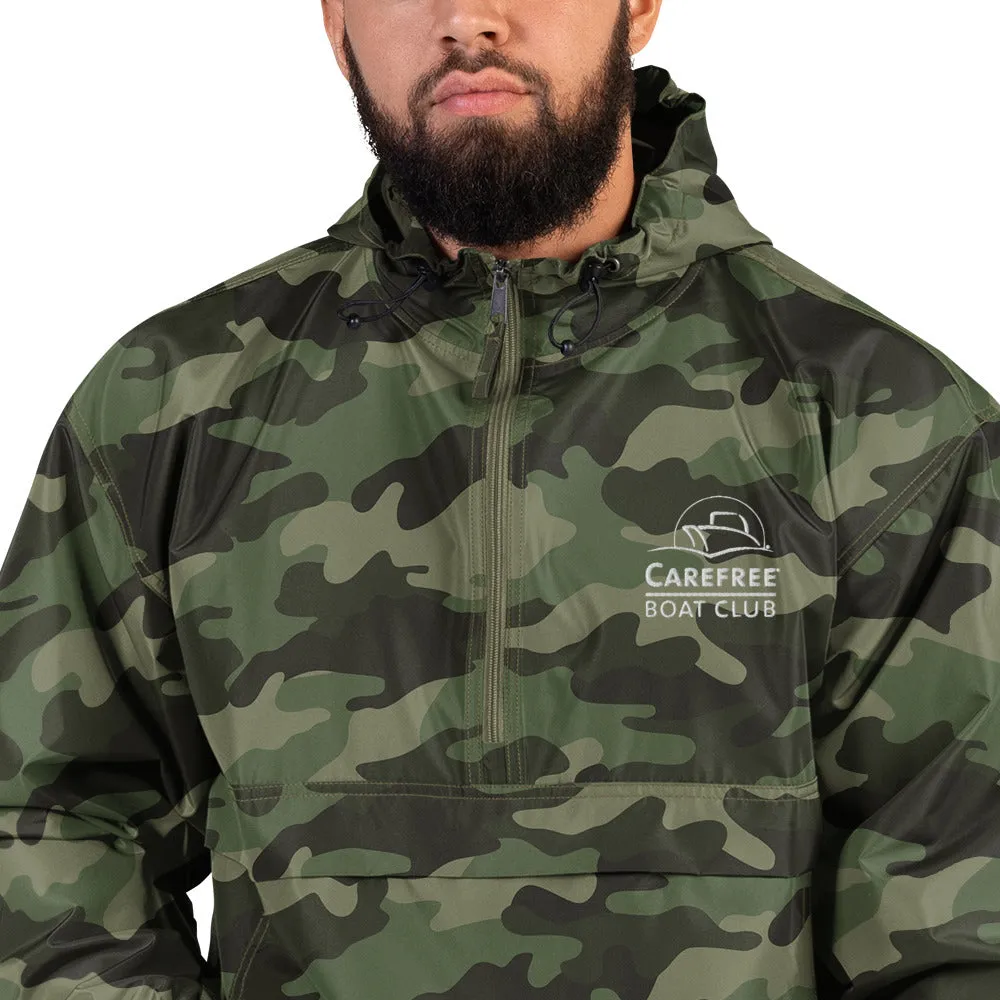 Embroidered Packable Jacket - (5 Colors)