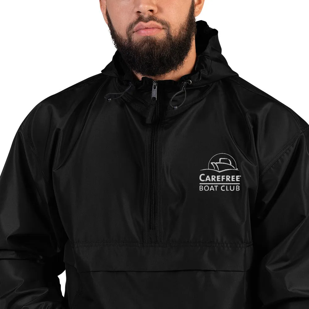 Embroidered Packable Jacket - (5 Colors)