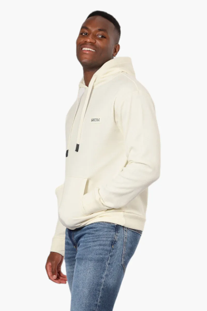 Essentials Solid Basic Pullover Hoodie - White