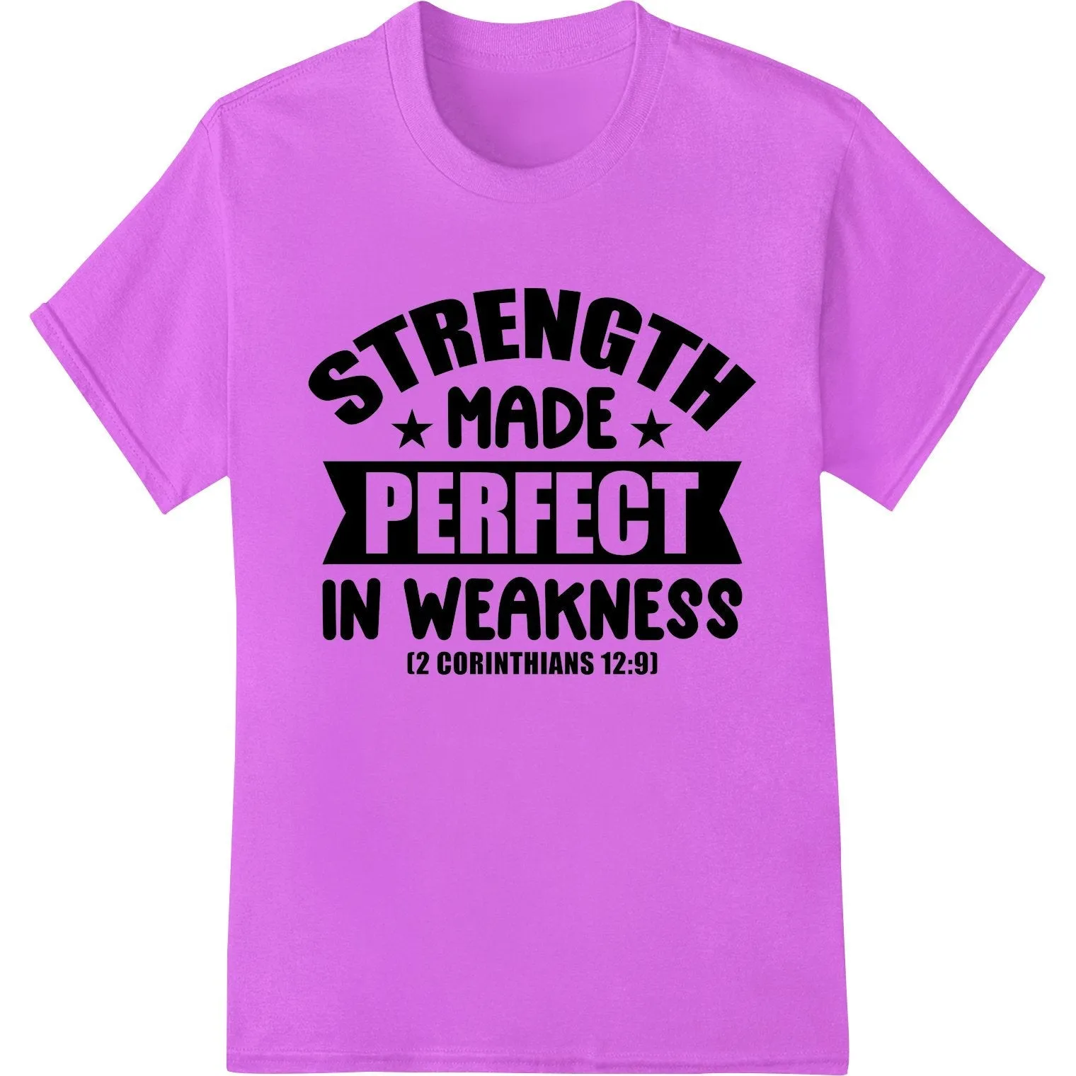 Faith Fueled: God's Strength in Our Weakness Bible Verse