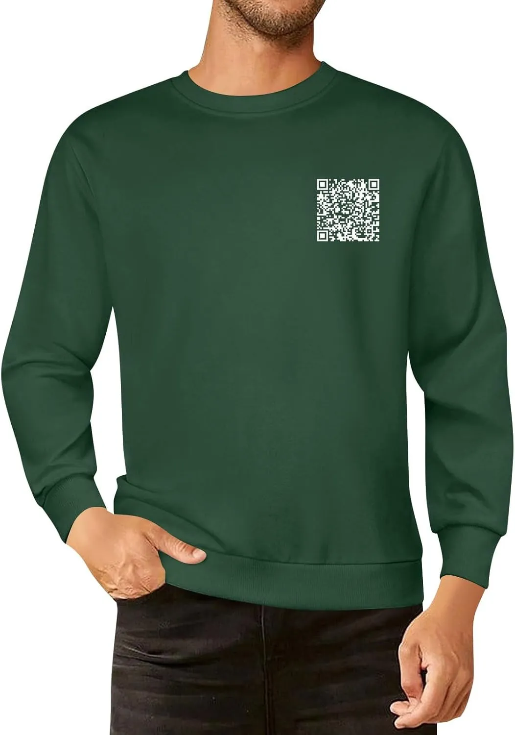 Funny Fu Qr Code Sweatshirts For Men And Women Fuck You Qr Code Hoodie Unisex With Humorous Hidden Message T Shirts