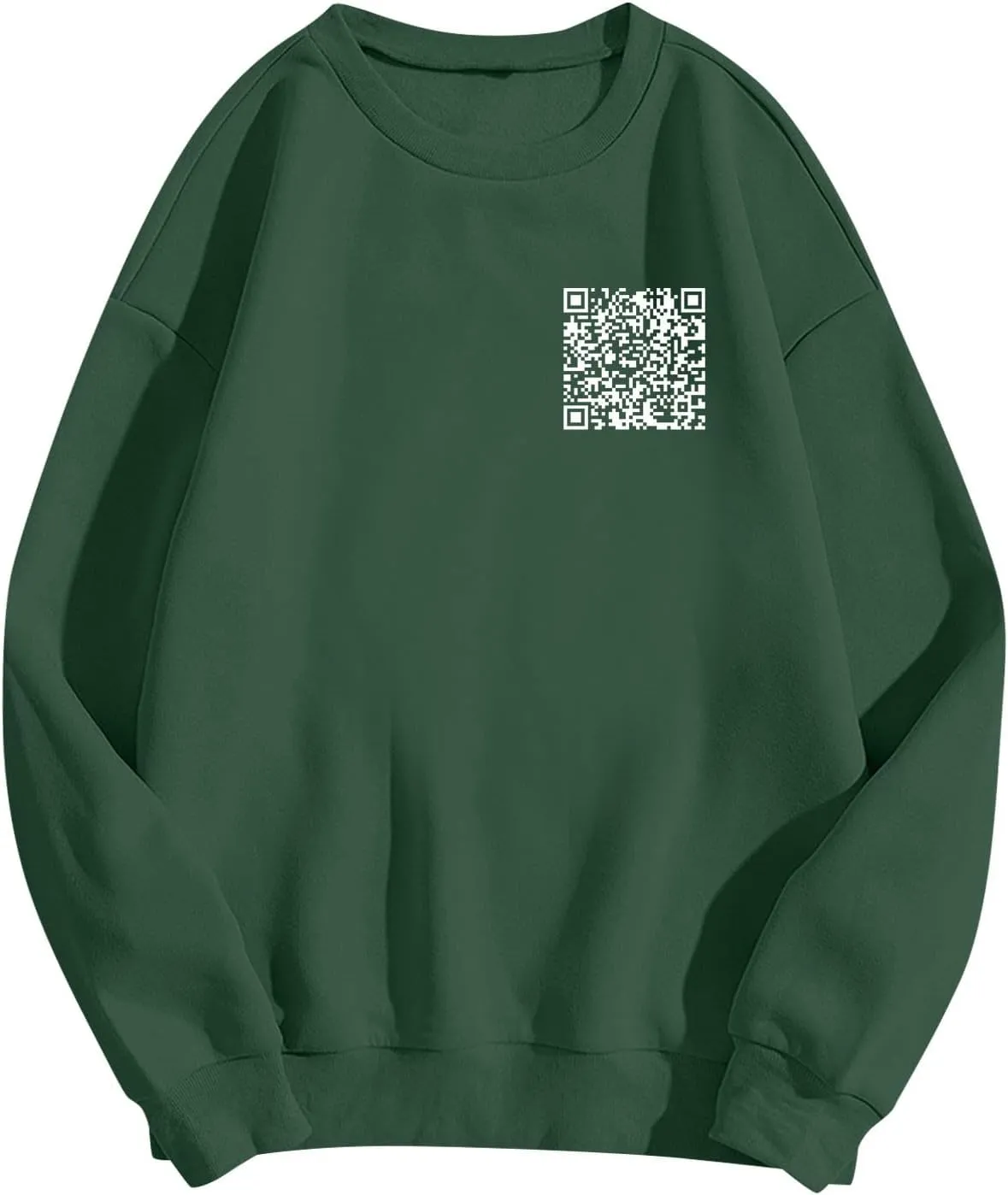 Funny Fu Qr Code Sweatshirts For Men And Women Fuck You Qr Code Hoodie Unisex With Humorous Hidden Message T Shirts