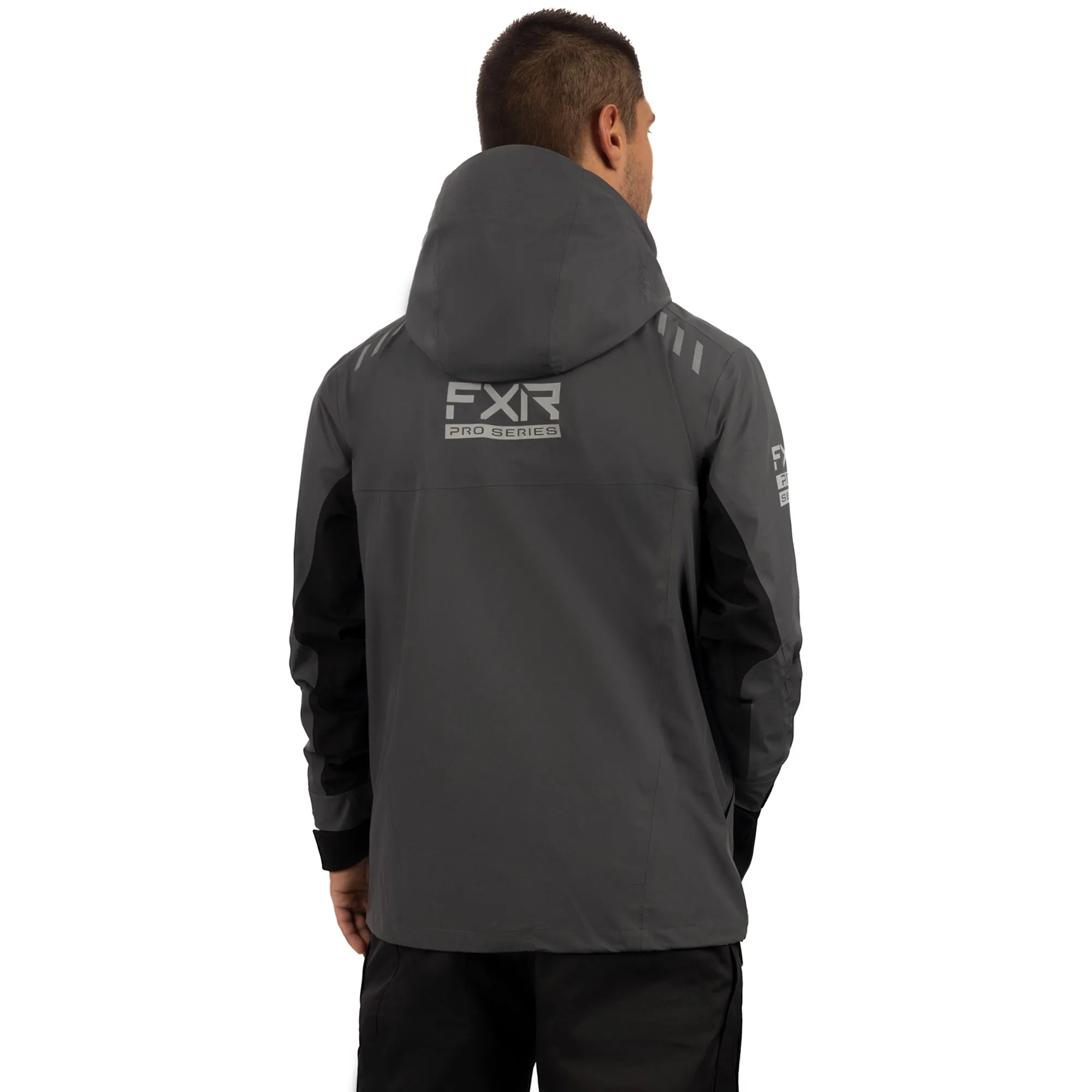 FXR Vapor Pro Tri-Laminate Jacket Charcoal/Black Grey