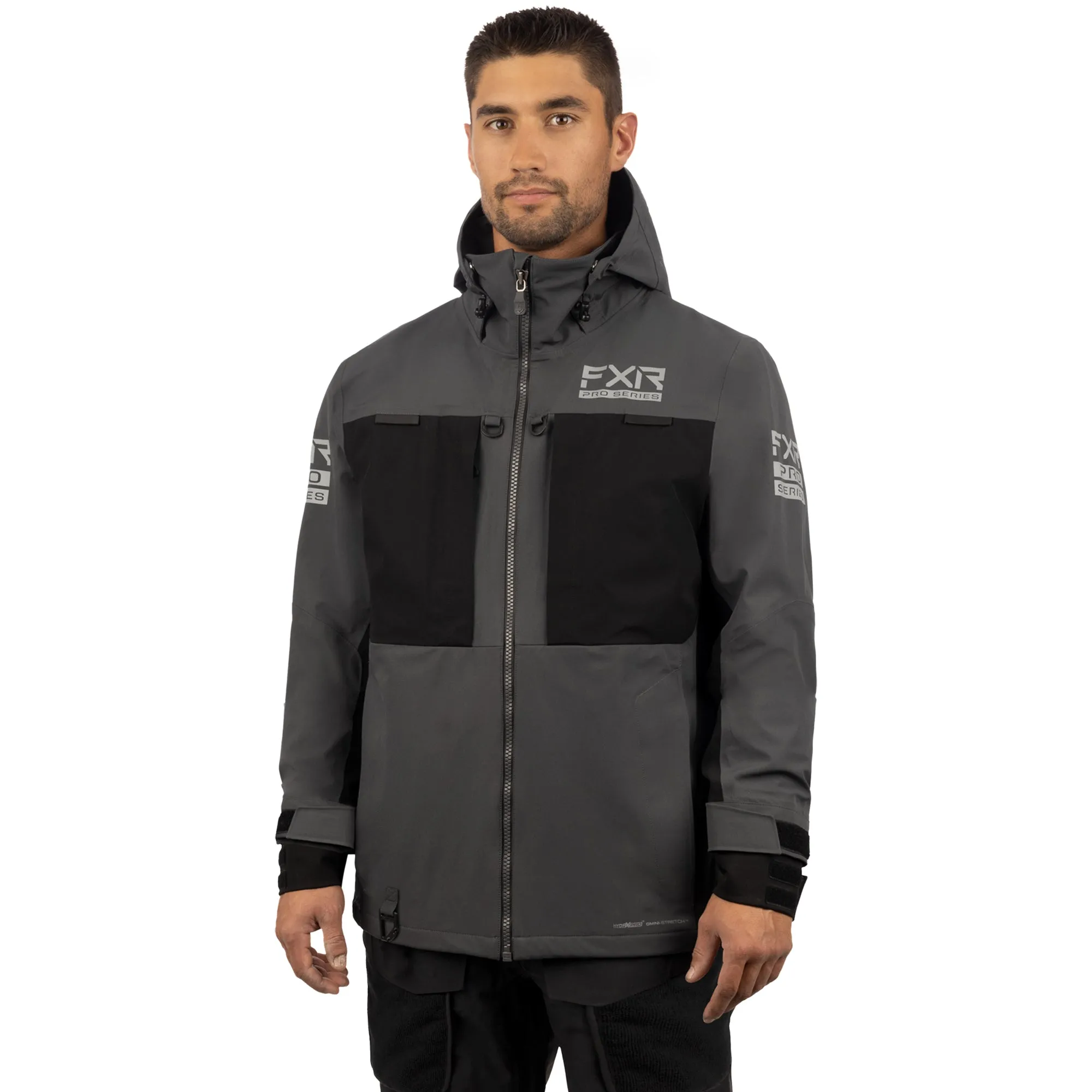 FXR Vapor Pro Tri-Laminate Jacket Charcoal/Black Grey