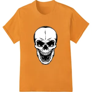 Haunting Skull Graphics: Edgy Halloween Style Transfer