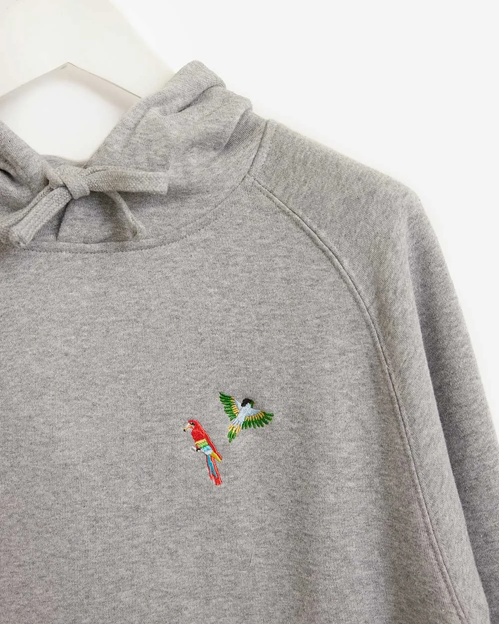 Hoodie | Parrot Bros | Heather Grey