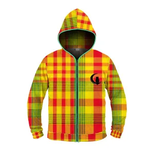 LaChouett Madras LED Zipper Sweater