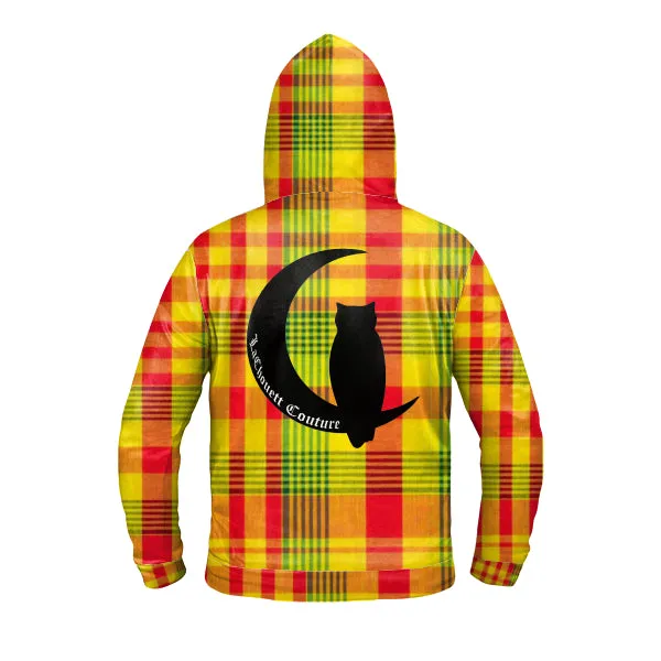 LaChouett Madras LED Zipper Sweater