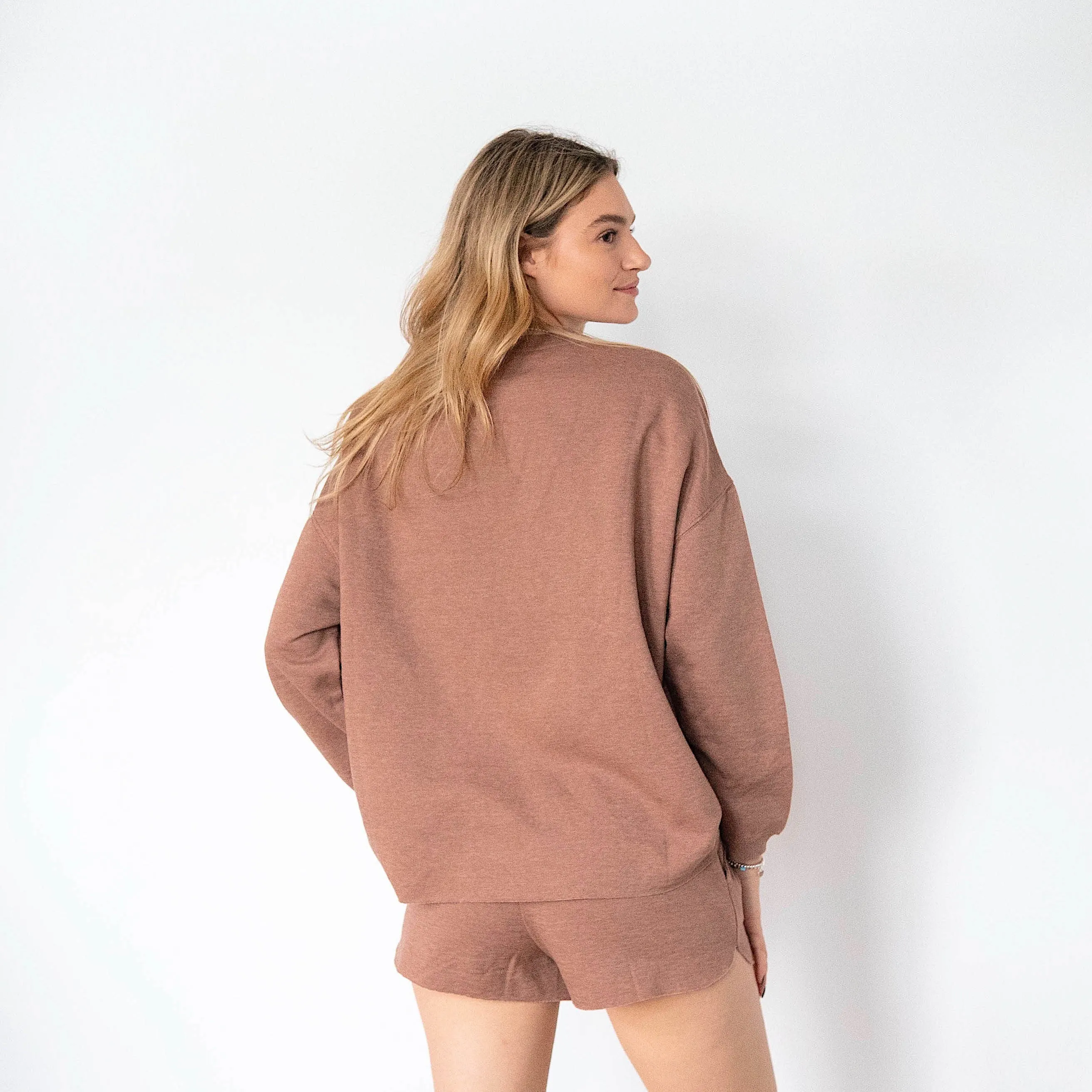 Ladies' Ginger Snap Melange Comfortwear Collection Shorties