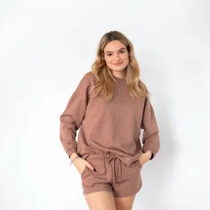 Ladies' Ginger Snap Melange Comfortwear Collection Shorties