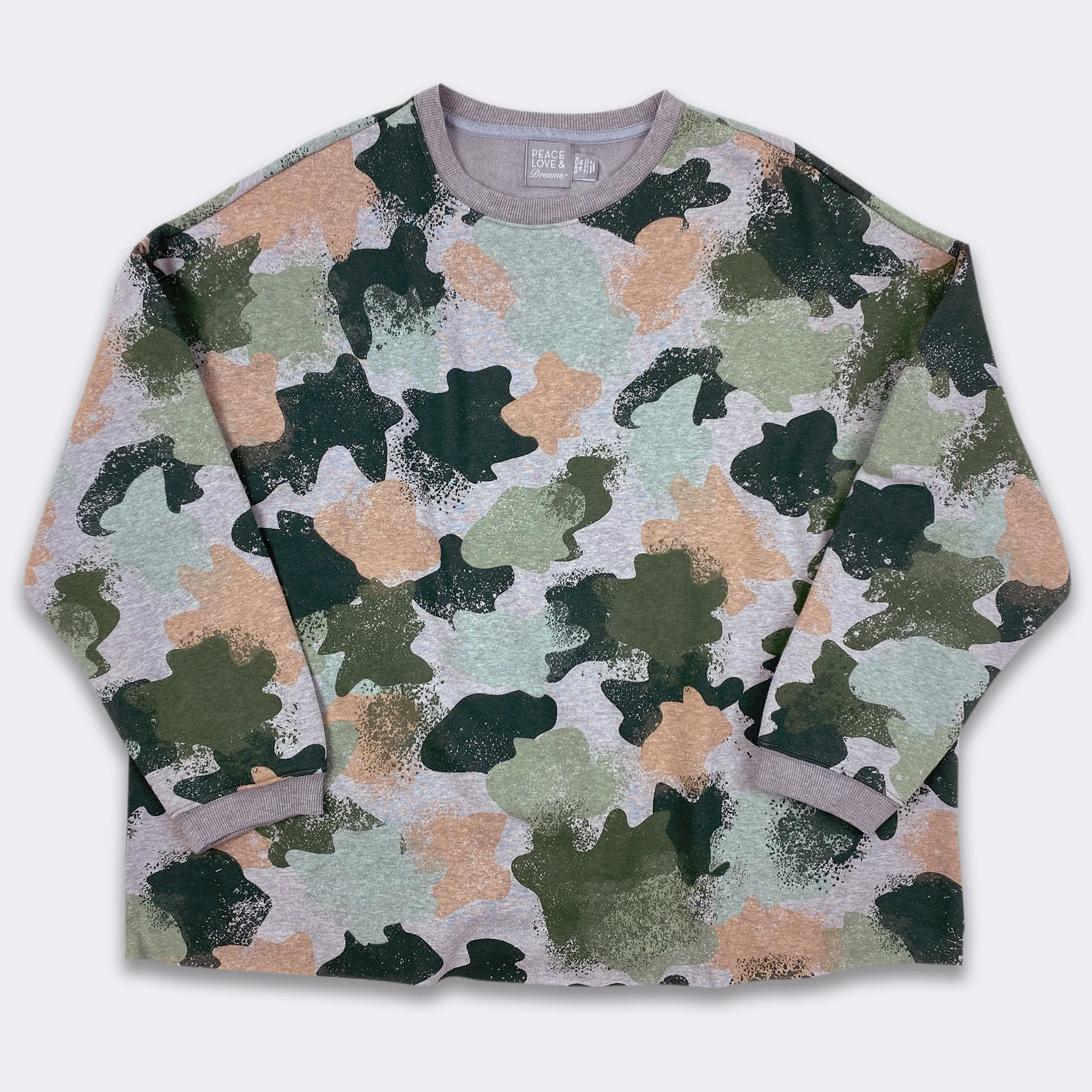 Ladies' Smoked Pearl Camo Collection Sweatshirt