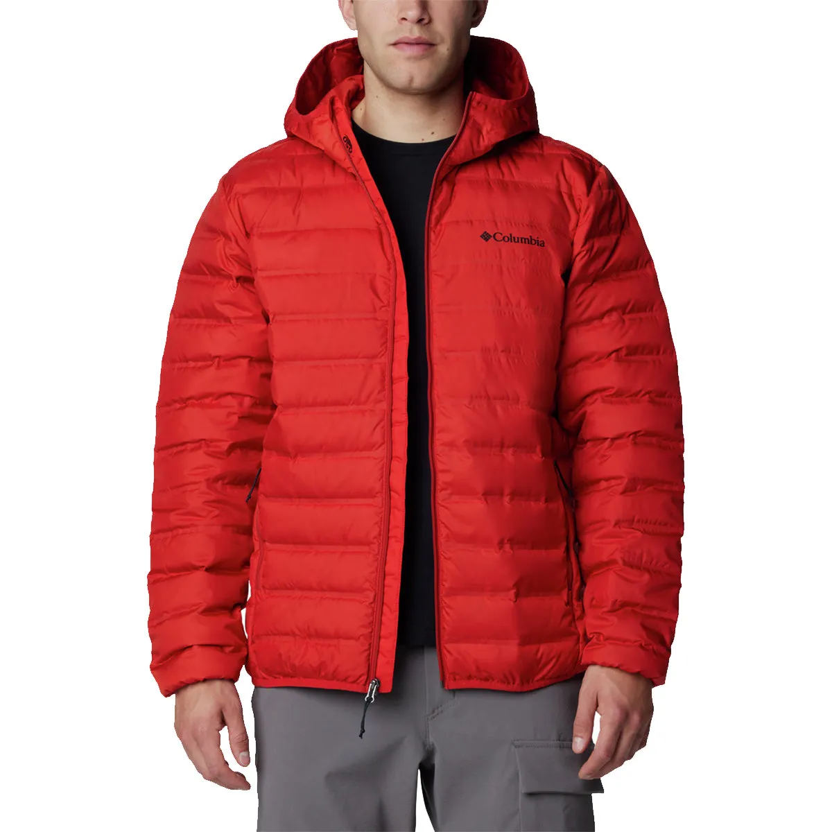 Lake 22™ II Down Hooded Jacket - Sail Red