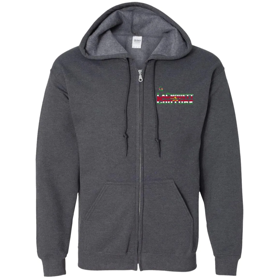 LCC SURINAME Zip Up Hooded Sweatshirt