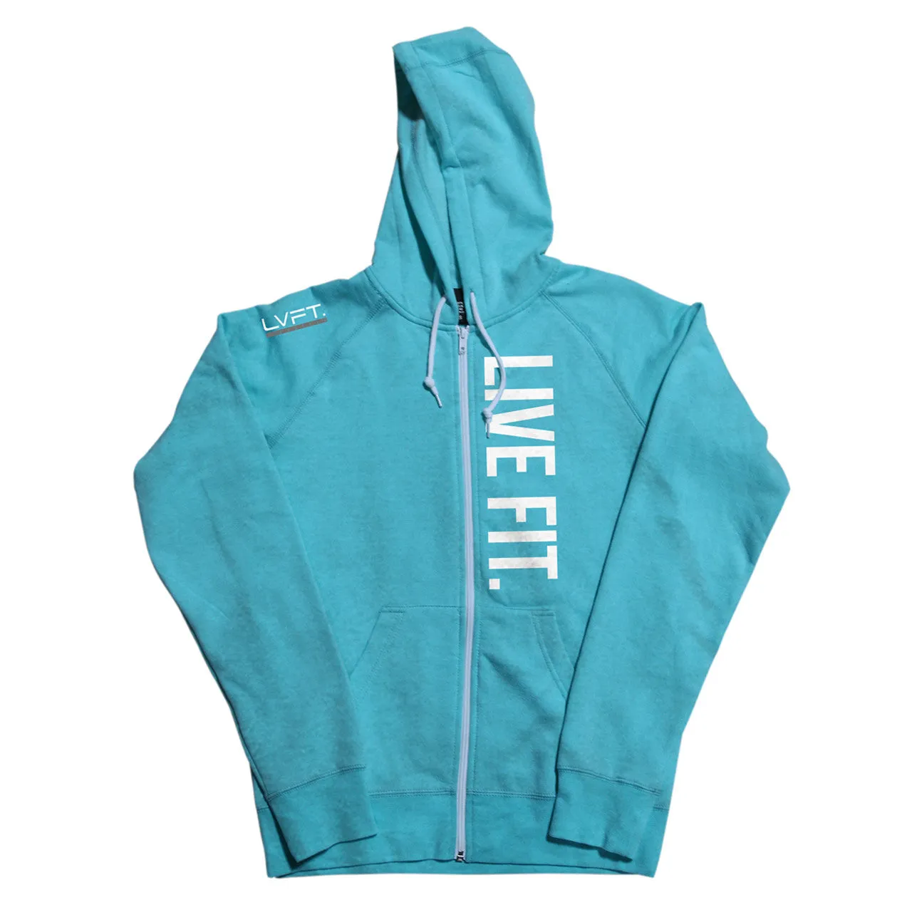 Live Fit Zip Up - Teal