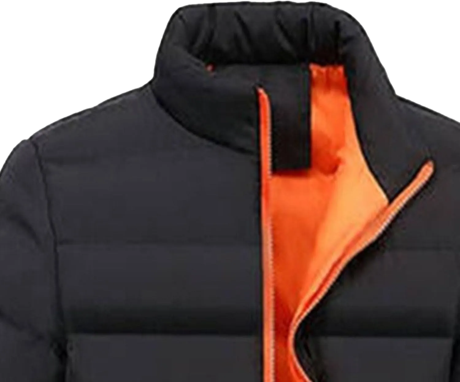 Men's Down Insulated Packable Puffer Jacket Lightweight Packable Puffer Jackets Down Alternative Puffy Coat