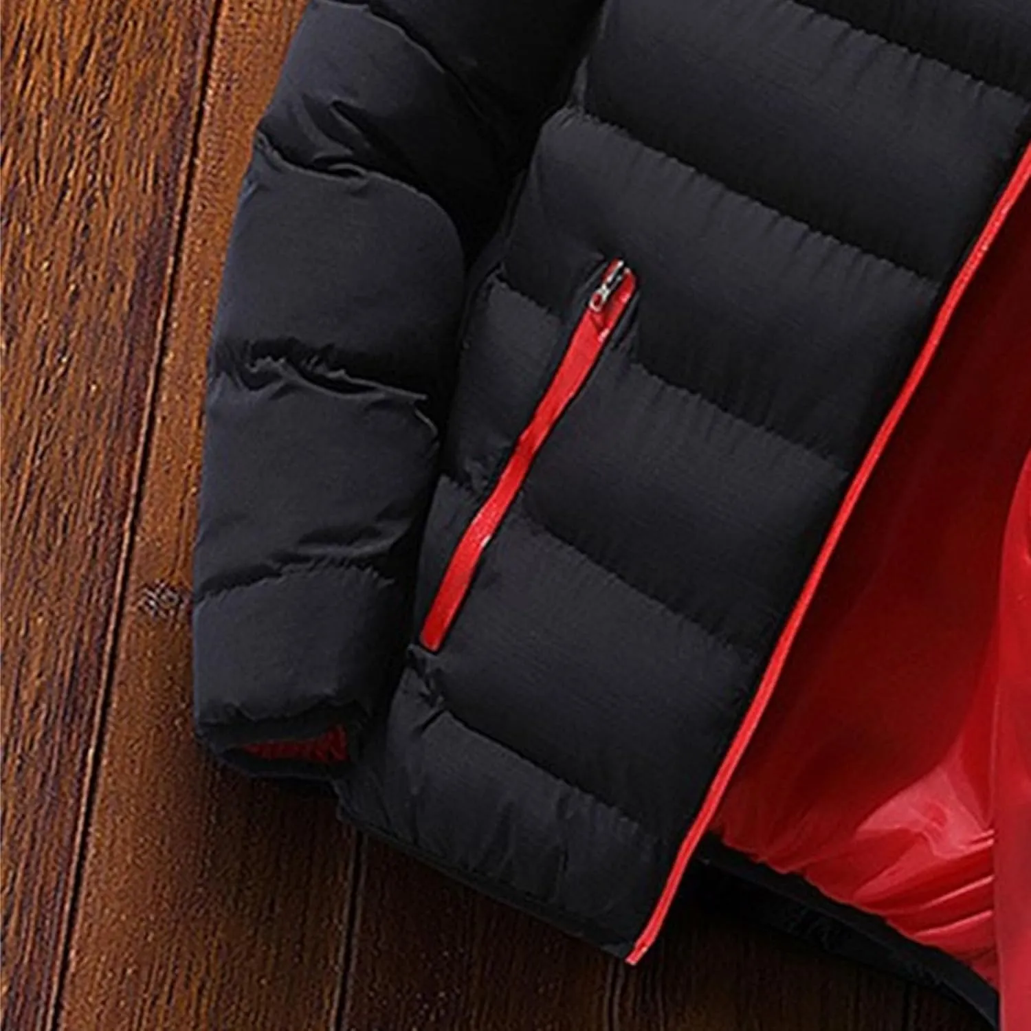 Men's Down Insulated Packable Puffer Jacket Lightweight Packable Puffer Jackets Down Alternative Puffy Coat
