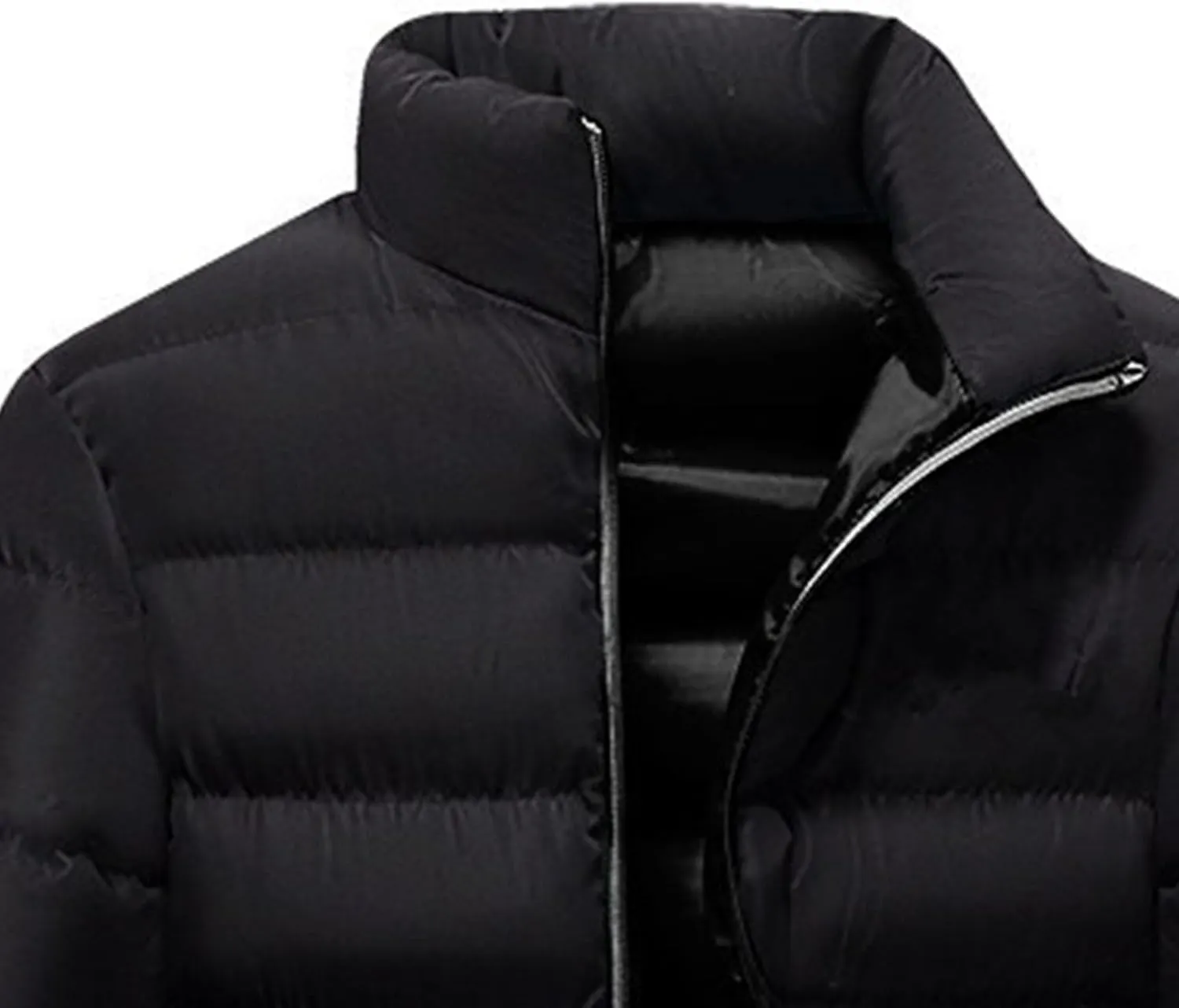 Men's Down Insulated Packable Puffer Jacket Lightweight Packable Puffer Jackets Down Alternative Puffy Coat