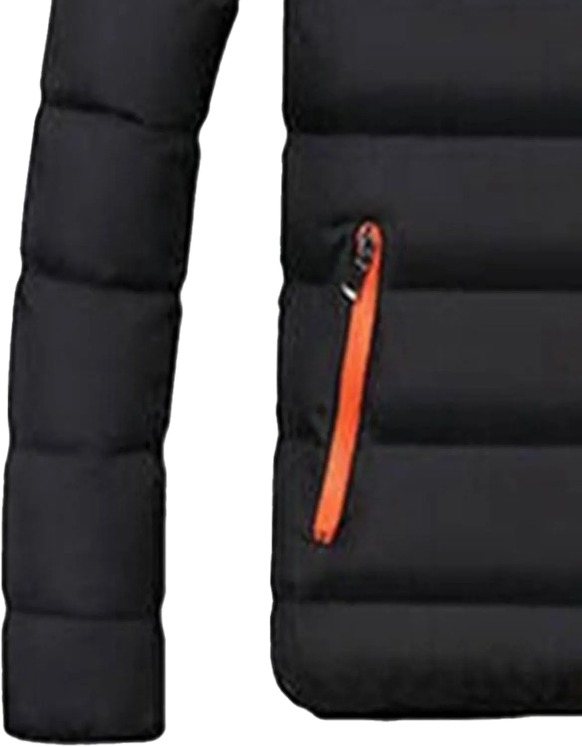 Men's Down Insulated Packable Puffer Jacket Lightweight Packable Puffer Jackets Down Alternative Puffy Coat