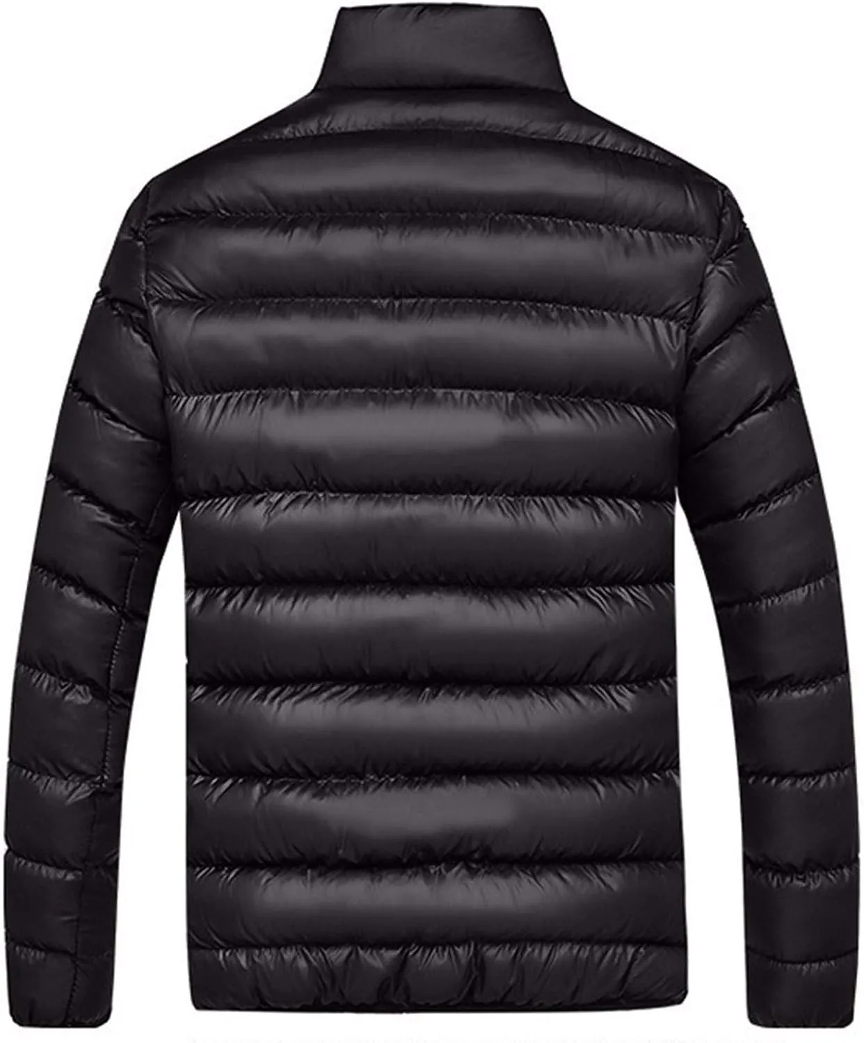 Men's Puffer Jacket Waterproof Winter Parka Warm Thicken Ski Coat Real Down Insulated Packable Puffer Jacket