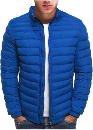 Men's Winter Coat Warm Slim Fit Thick Coat Casual Jacket Outerwear Top Blouse Coats, M-2XL