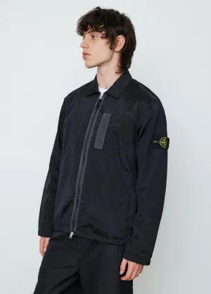 Nylon Metal Zip Overshirt