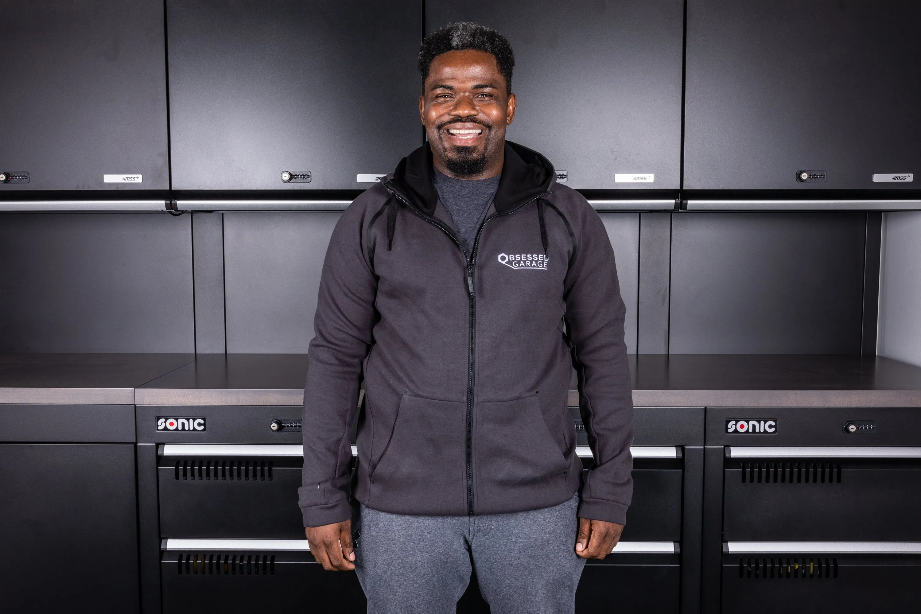 Obsessed Garage Reflex Zip-Up Hoodie