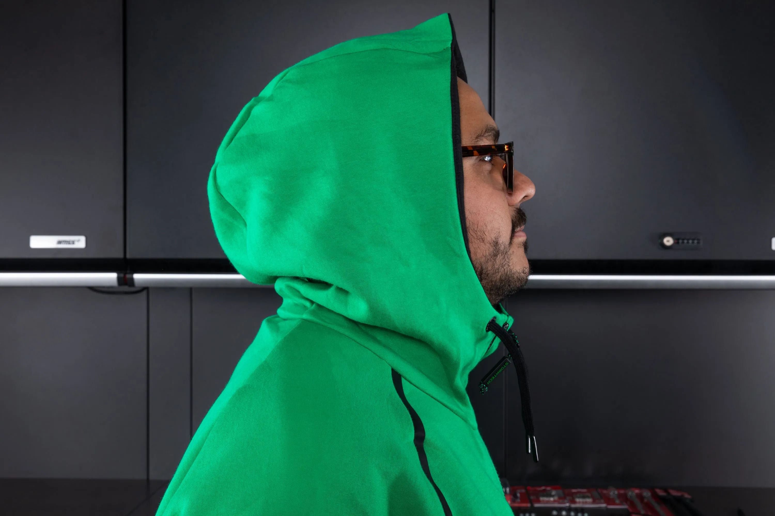 Obsessed Garage Reflex Zip-Up Hoodie