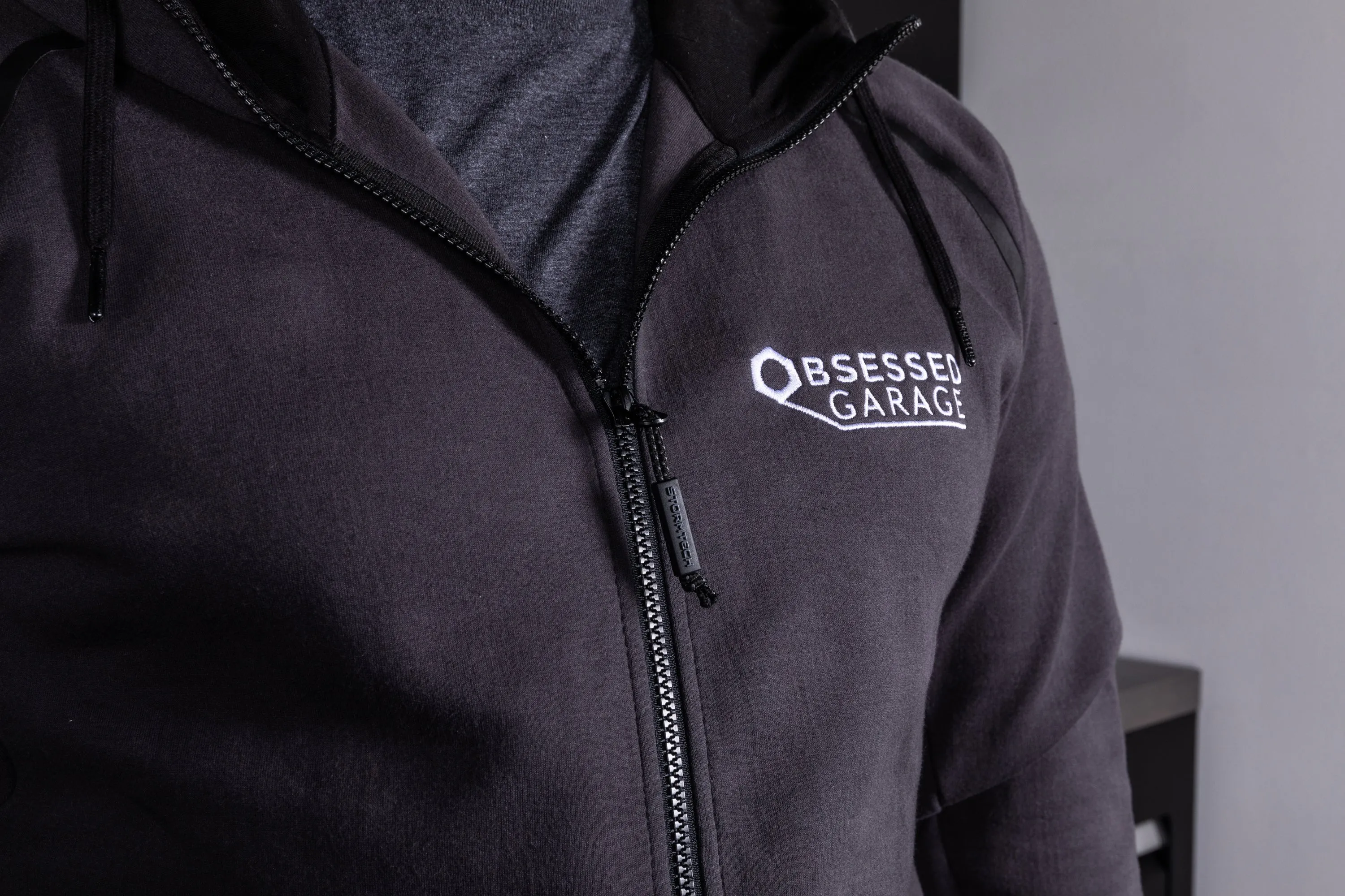 Obsessed Garage Reflex Zip-Up Hoodie