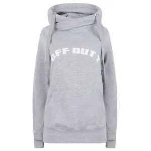 Off Duty Luxe Hoodie - Grey